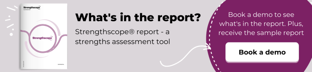 Strengthscope assessment tool